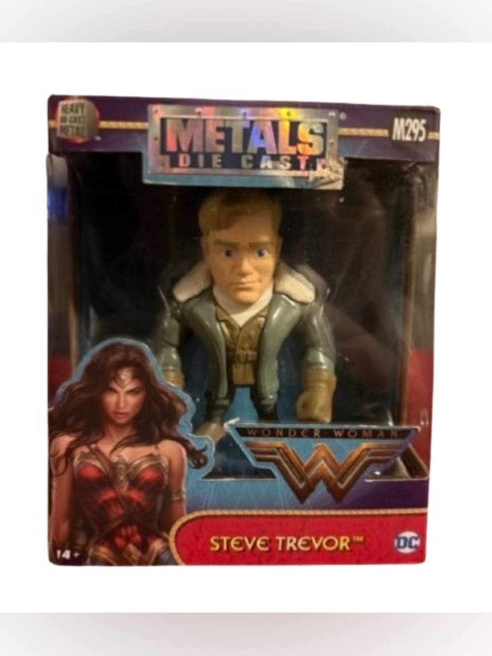 Wonder Woman Steve Trevor Metals Die Cast Figure (M295)